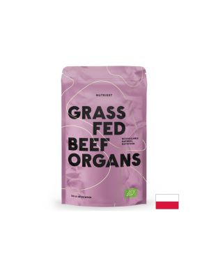 Био Говежди органи ( черен дроб, бъбрек, сърце  | Grass Fed Bess Organs | Nutriest, 135 гр.