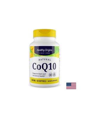 Убиквинол 600 мг | Коензим Q10 | CoQ10 | Healthy Origins, 30 софтгел 
