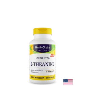 Л Теанин  100 мг | L-Theanine | Healthy Origins, 180 капс.