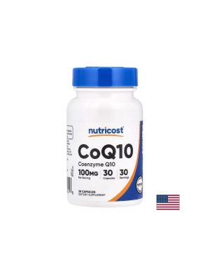 Коензим Q10 – Енергия и сърдечна подкрепа, 100 mg, 30 капсули