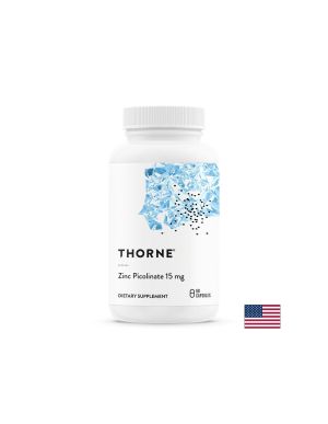 Цинк Пиколинат 15 мг | Zinc Picolinate | Thorne, 60 капс.
