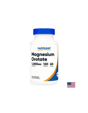 Магнезий Оротат | Magnesium Orotate | Nutricost , 120 капс.