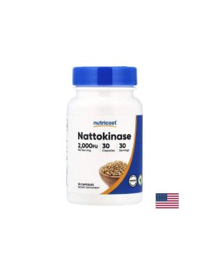 Натокиназа – Нормално кръвообращение и съдово здраве, 100 mg, 30 капсули