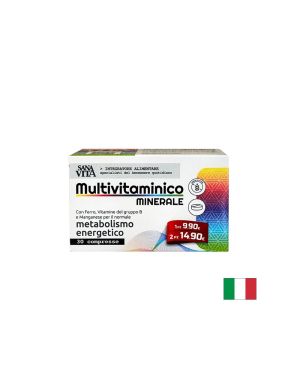 Мултивитамини и Минерали | Multivitamins & Minerals | SanaVita, 30 табл.