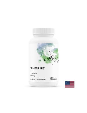 Л - Лизин  500 мг | L-Lysine | Thorne, 60 капс.