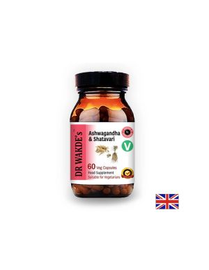 Ашваганда и Шатавари | Ashwagandha & Shatavari | DR WAKDE’s, 60 капс.