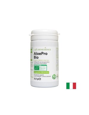 Алое вера + пробиотици и пребиотици | Aloe Pro Bio | Benessece, 60 капс.