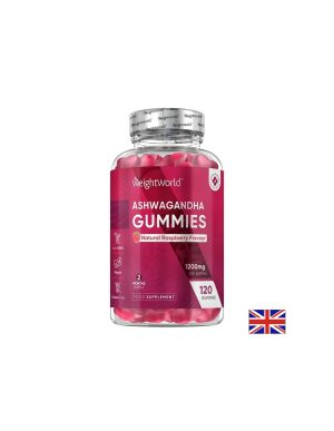 Ашваганда Гъми 600 мг | Ashwagandha Gummies | WeightWorld, 120 желирани табл.
