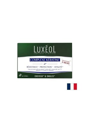 Формула за третирана и изтощена коса с кератин | Dameged Hair Formula | Luxéol, 90 капс.