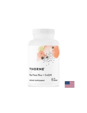 Червен ориз + Коензим Q10 | Red Yeast Rice + CoQ10  | Thorne, 120 капс.