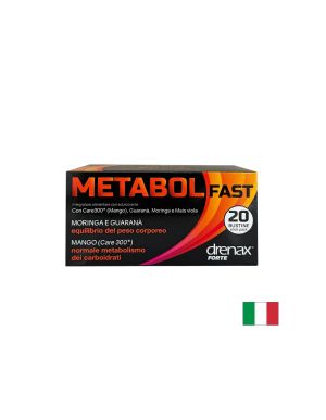 Бърз метаболизъм и Изгаряне на мазнините | Drenax Metabol Fast | Paladin Pharma, 20 сашета с течност