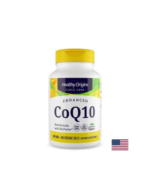 Коензим Q10 с BioPerine Сърдечна функция и клетъчна енергия, 100 mg, 60 растителни софтгел капсули