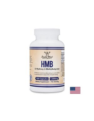 Бета Хидрокси Бета Метилбутират | HMB (β – Hydroxy β – Methylbutyrate | Double Wood, 120 капс.