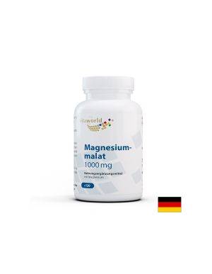Магнезиев малат | Magnesium malate |  Vitaworld®, 120 капс.