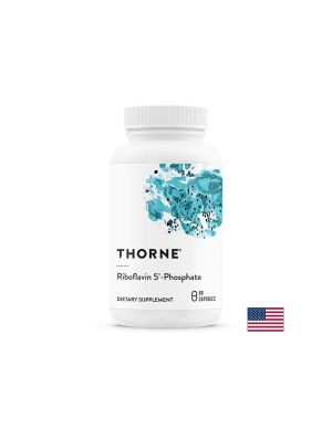 Биоактивен витамин Б2 | Рибофлавин 5 фосфат | Riboflavin 5-phosphate | Thorne, 60 капс.