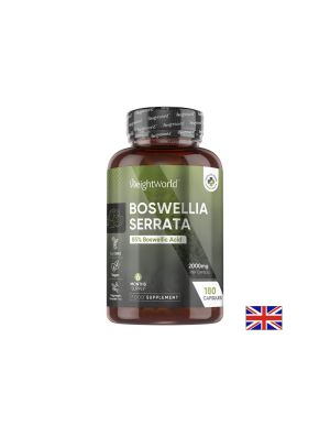 Босвелия Серата 2000 мг | Грижа за ставите | Boswellia Serrata | WeightWorld, 180 капс.