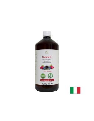 Сок от горски плодове + Ацерола и Шипка | Натурален витамин Ц | Vitamin C from natural sources | Benessence, 1л /20 дози