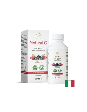 Ацерола 160 мг + Шипка 114.4 мг | Натурален витамин Ц | Vitamin C from natural sources | Benessence, 120 мл