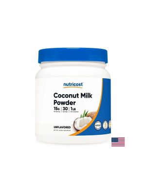 Кокосово мляко на прах | Coconut Milk Powder | Nutricost, 454 гр.
