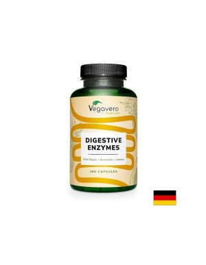 Храносмилателни ензими | Digestive Enzymes | Vegavero, 120 капс.