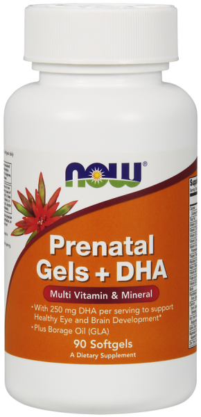 Prenatal + DHA / Витамини за Бременни - 90 дражета 