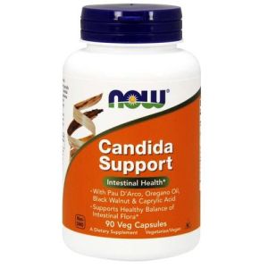 Кандида Съпорт | Candida Support | Now Foods, 90 капс