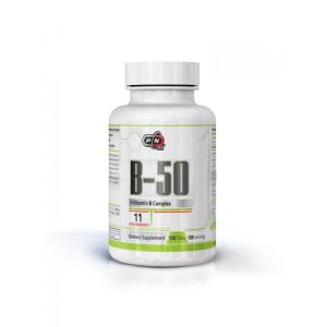 Витамин Б50 | Vitamin B-50 | Pure Nutrition, 100 табл
