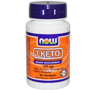 7 Кето 100 мг | 7 Keto DHEA | Now Foods, 60 капс 