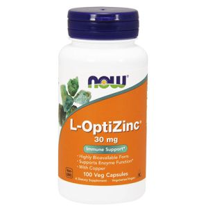 Л-Опти цинк 30 мг |  L-OptiZinc | Now Foods, 100 капс