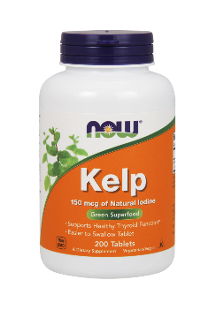  Kелп ( Йод ) 150 мкг | Kelp | Now Foods, 200 табл 