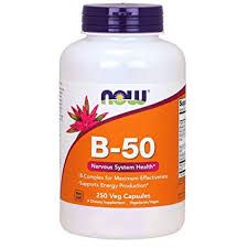 Витамин Б Комплекс | Vitamin B-50 Complex | Now Foods, 250 таб.