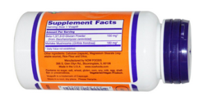Бета Глюкан 100 мг | Beta 1.3/1.6 D-Glucan | Now Foods,  90 капс