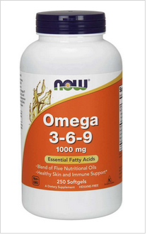 Омега 3-6-9  1000 мг | Omega 3-6-9 |  Now Foods, 250 капс