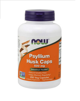 Псилиум Хуск 500 мг |  Psyllium Husk| Now Foods, 200 капс