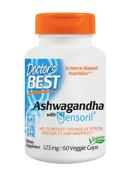 Ашваганда 125 мг | Ashwagandha Extract | Doctor's Best 60 капс