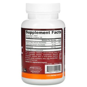 Буфериран Витамин Ц 750 мг | Vitamin C Buffered | Jarrow Formulas