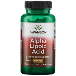 Алфа липоева киселина 300 мг | Аlpha-Lipoic Acid | Swanson, 60 капс 