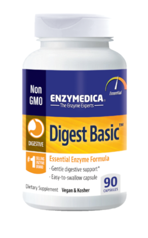 Храносмилателни Ензими | Digest Basic Enzymes | Enzymedica, 90 капс 