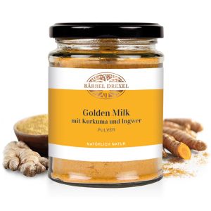 Златно мляко с Куркума и Джинджифил х 120 g. | Golden Milk mit Kurkuma und Ingwer | Bärbel Drexel 