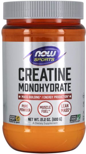 Креатин монохидрат 600 гр | Now Sports Creatine Monohydrate Powder 