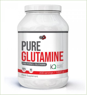 Глутамин 1000 гр | Микронизиран | Glutamine | Pure Nutrition 
