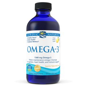 Течно Омега 3 рибено масло | Liquid Omega 3 Fish Oil | Nordic Naturals, 237 мл 