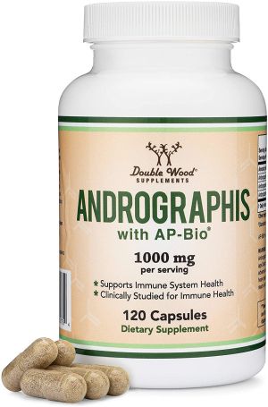 Андрографис 1000 mg | Andrographis with AP-Bio® | Double Wood, 120 капс. 