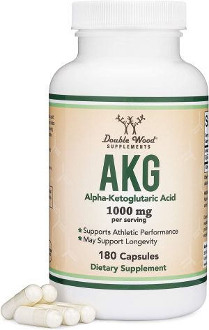 Алфа-кетаглутарова киселина | AKG (Alpha Ketoglutaric Acid) | Double Wood, 180 капс. 
