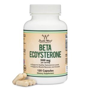 Бета екдистерон 500 мг | Beta ecdysterone  | Double Wood, 120 капс. 