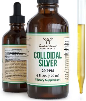 Колоидно сребро 20 PPM | Colloidal Silver 20 PPM  | Double Wood, 120 мл. 