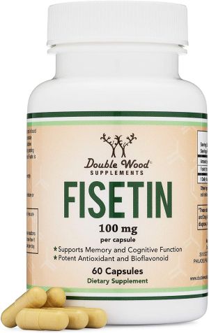 Физетин 100 mg | Fisetin | Double Wood, 60 капс. 