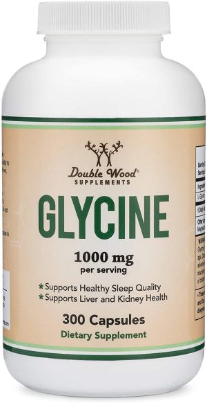 Глицин | Glycine  | Double Wood, 300 капс. 