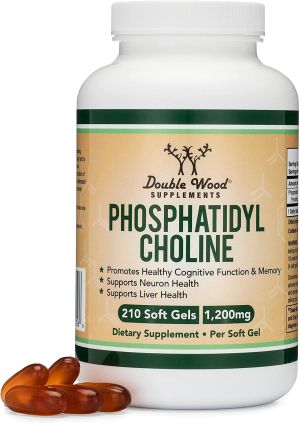 Фосфатидил Холин | Phosphatidyl Cholinе  | Double Wood, 210 капс. 