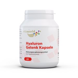 Хиалуронова киселина, глюкозамин и хондроитин | Hyaluron Gelenk | Vitaworld®, 60 капс. 